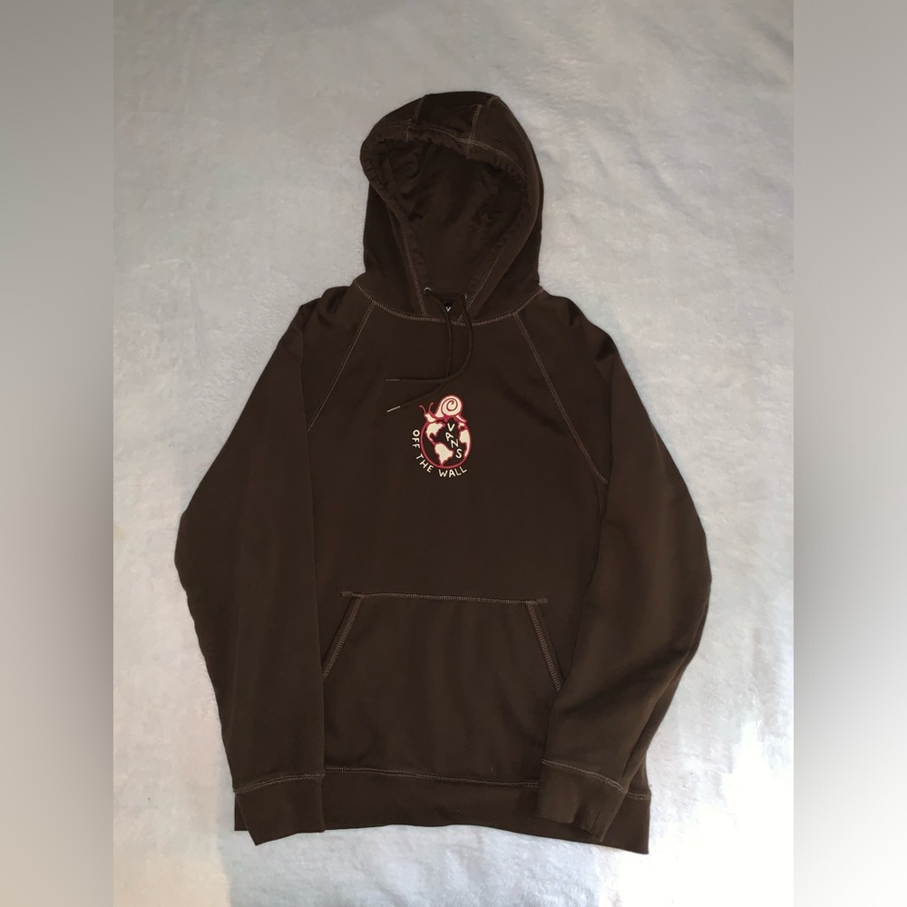 Brown Vans hoodie earth day collection